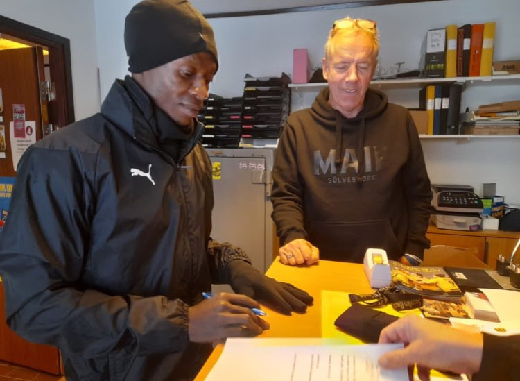 18-year-old Nigerian footballer, Silas Nwankwo joins Swedish club, Mj?llby AIF (photos)