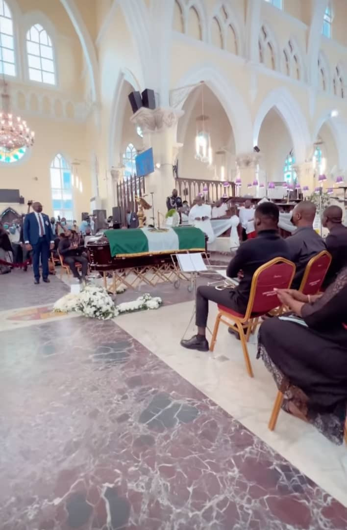 Osinbajo, Gowon, GEJ, others attend Shonekan?s funeral in Lagos (photos)