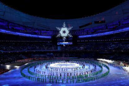 Photos from the opening ceremony of 2022 Beijing Winter Olympics