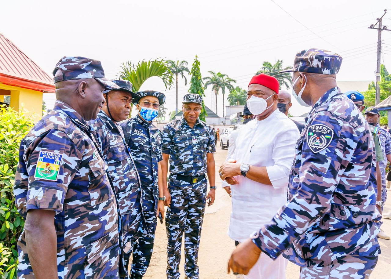 Gov. Uzodimma extols? Imo Police Anti-Kidnapping Squad?