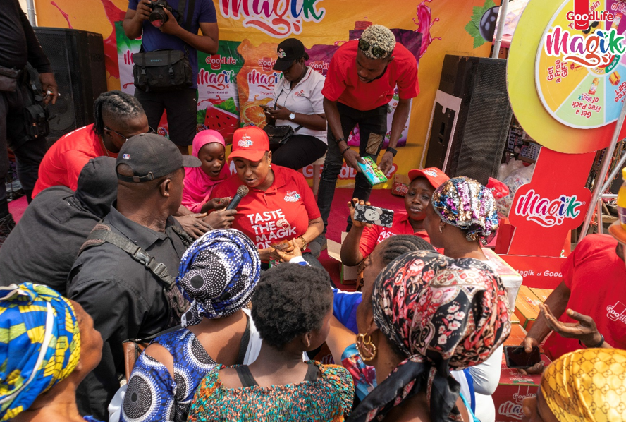 GoodLife Magik Fruit Drink Excited Lagos Markets with Ronke Ojo