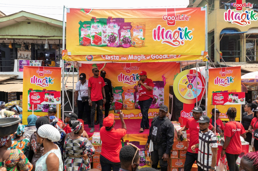 GoodLife Magik Fruit Drink Excited Lagos Markets with Ronke Ojo