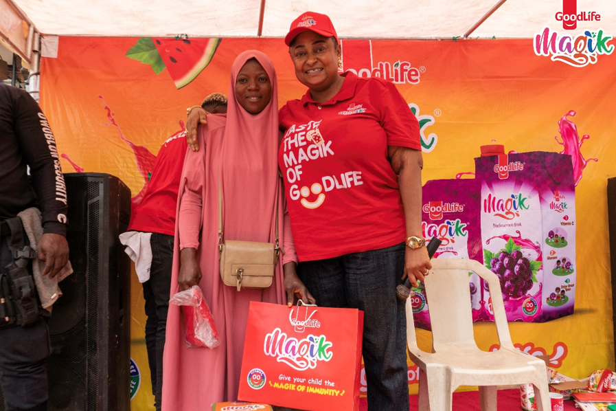 GoodLife Magik Fruit Drink Excited Lagos Markets with Ronke Ojo