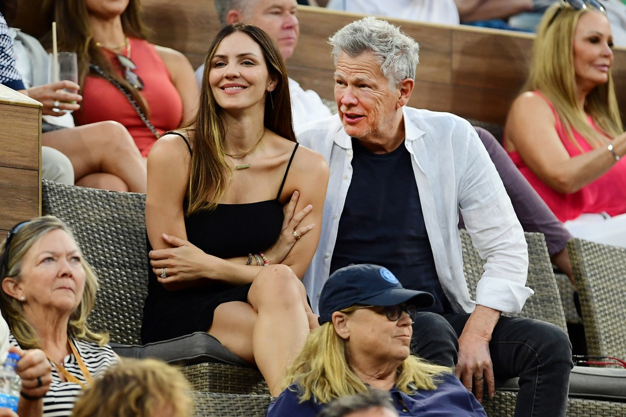 David Foster defends 35-year age gap with wife Katharine McPhee