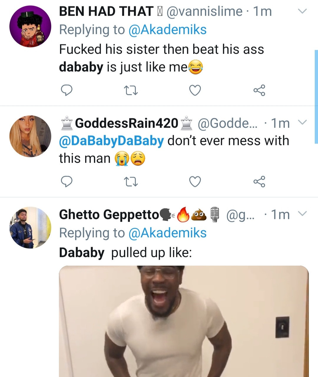 DaBaby beats up his baby mama, DaniLeigh