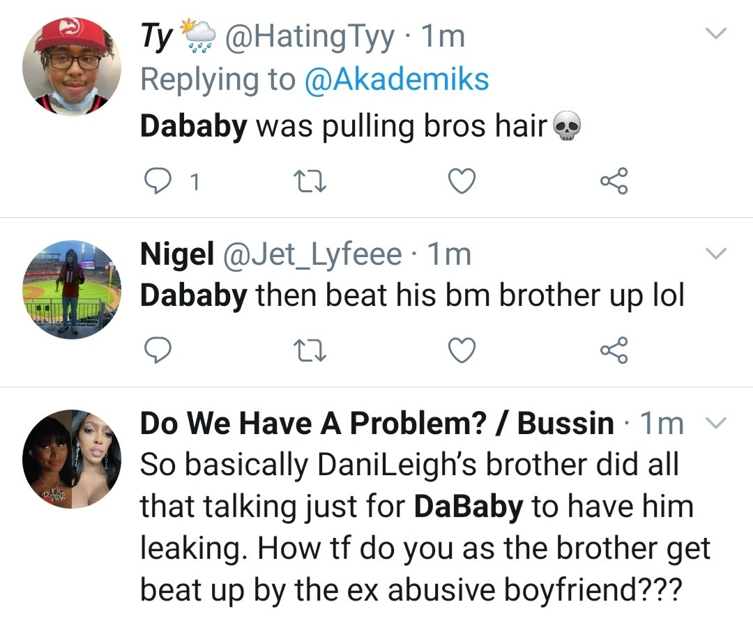 DaBaby beats up his baby mama, DaniLeigh