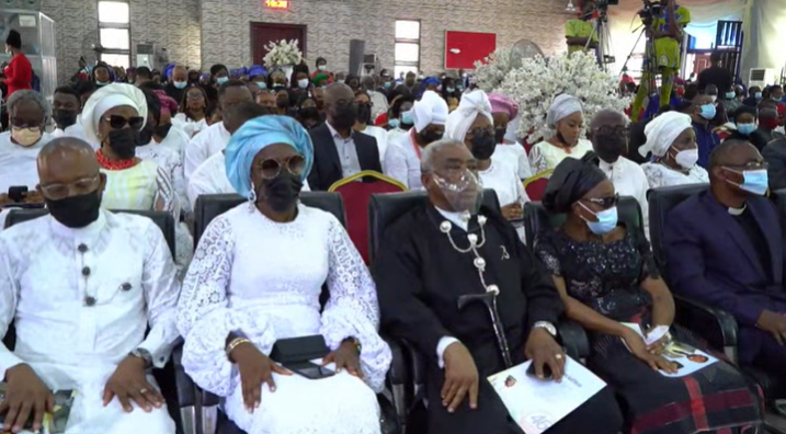 Photos from the funeral mass of actor Karibi Fubara