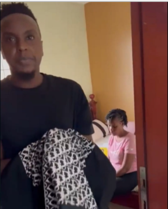 TV presenter caught sleeping with a married woman in his house (video)