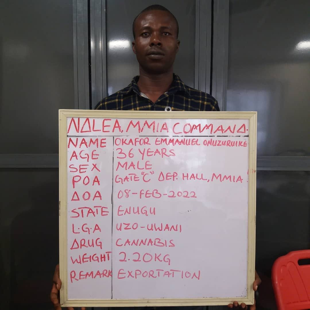 NDLEA detains Indian businessman over 134,700 bottles of Codeine smuggled into Nigeria