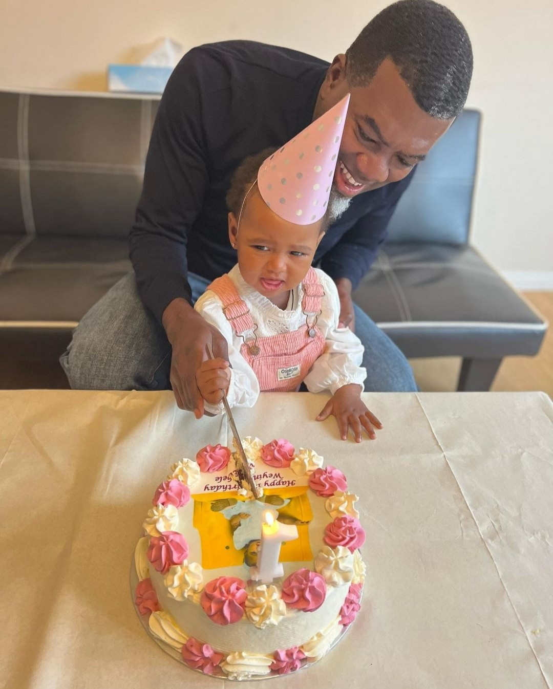 Reno Omokri celebrates his youngest daughter as she turns 1 (photos)