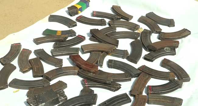 Police recover 25 AK47 rifles and other weapons in Bauchi