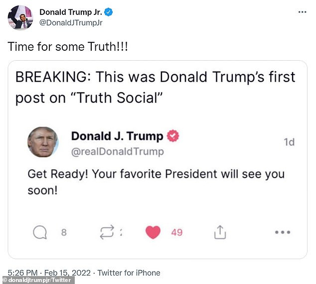 Trump comes back to social media with his new $1b Truth Social platform 