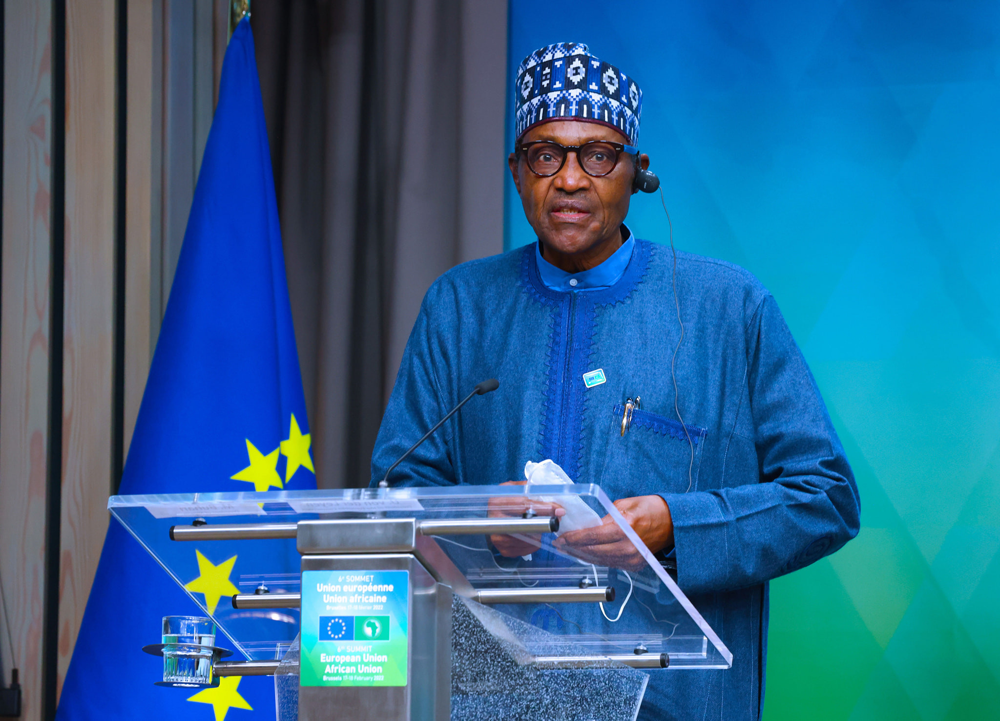 President Buhari joins other world leaders at the 6th AU-EU Summit in Brussels (photos)