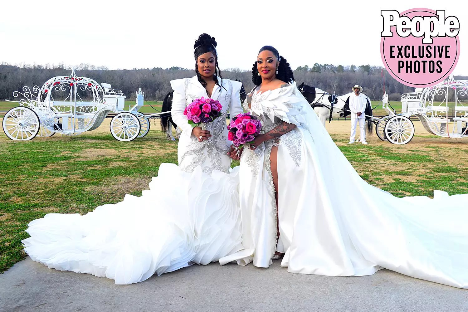 Da Brat weds her fiancee Jesseca Dupart? (photos)