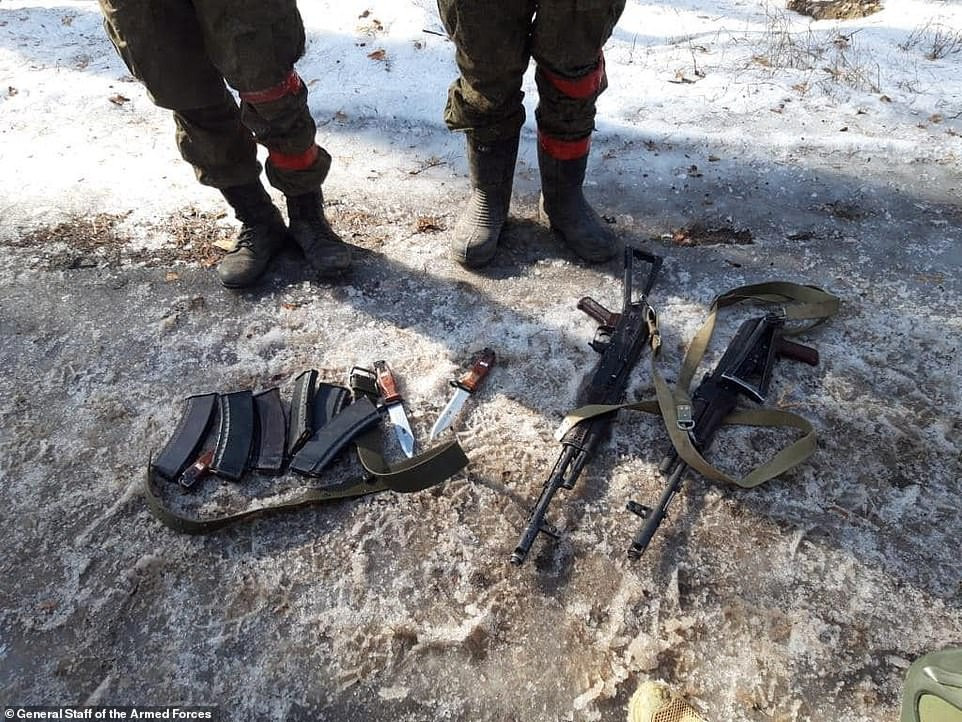 Ukraine troops capture enemy soldiers and parade them after shooting down Russian helicopters, dozens of tanks and entire battalion 