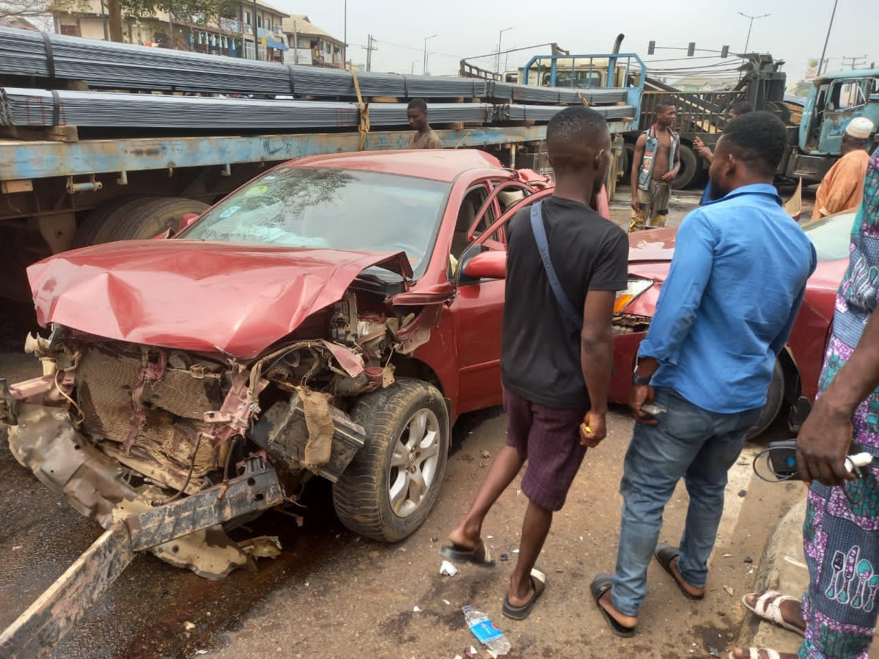 Multiple accidents in Ikorodu (photos)