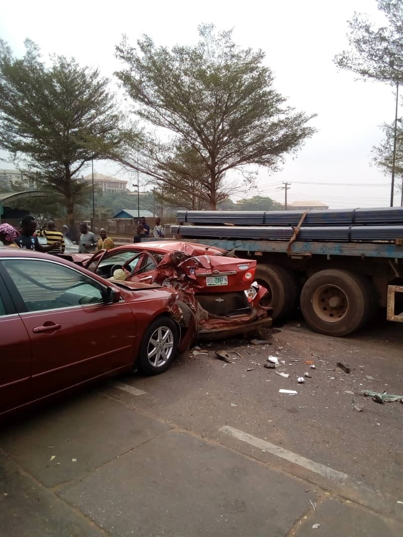 Multiple accidents in Ikorodu (photos)