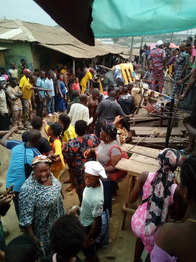 Multiple accidents in Ikorodu (photos)