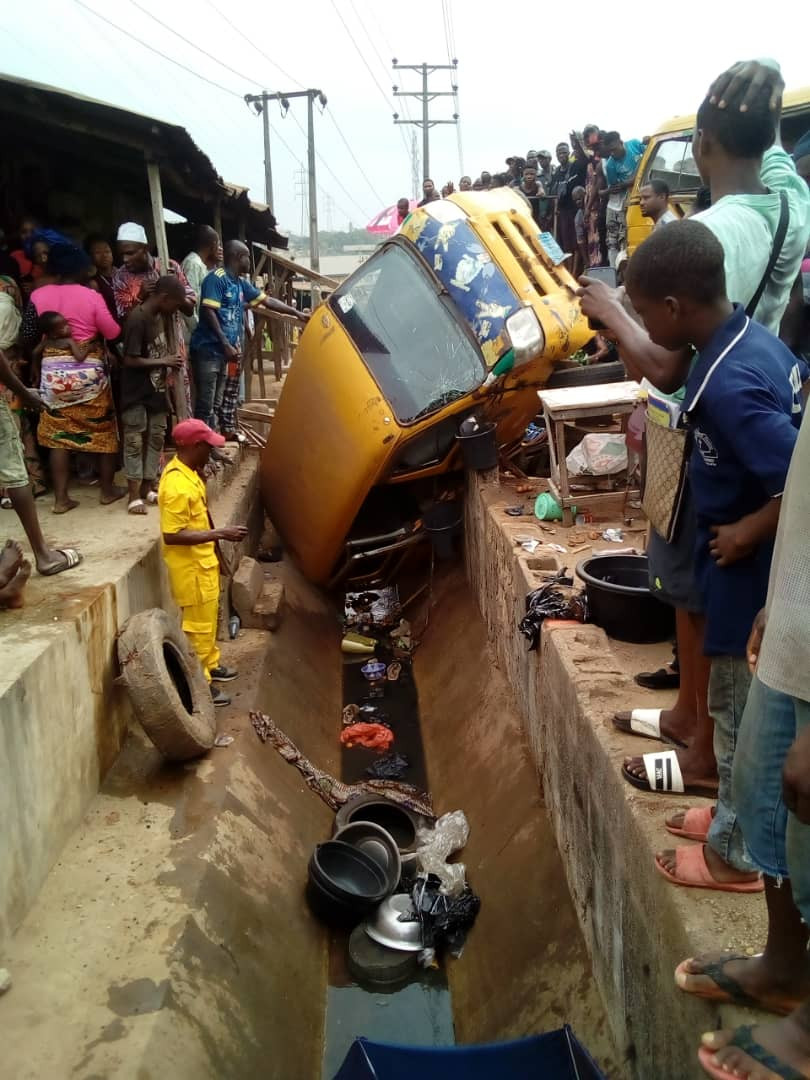 Multiple accidents in Ikorodu (photos)