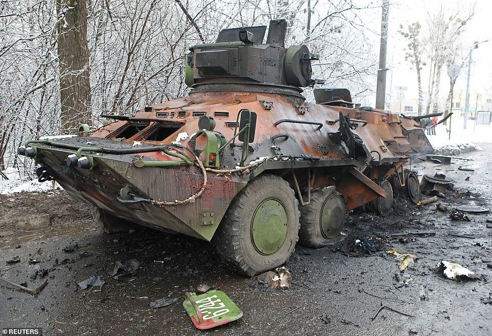 Ukraine says over 3,500 Russian soldiers have been killed so far while 200 taken as prisoners