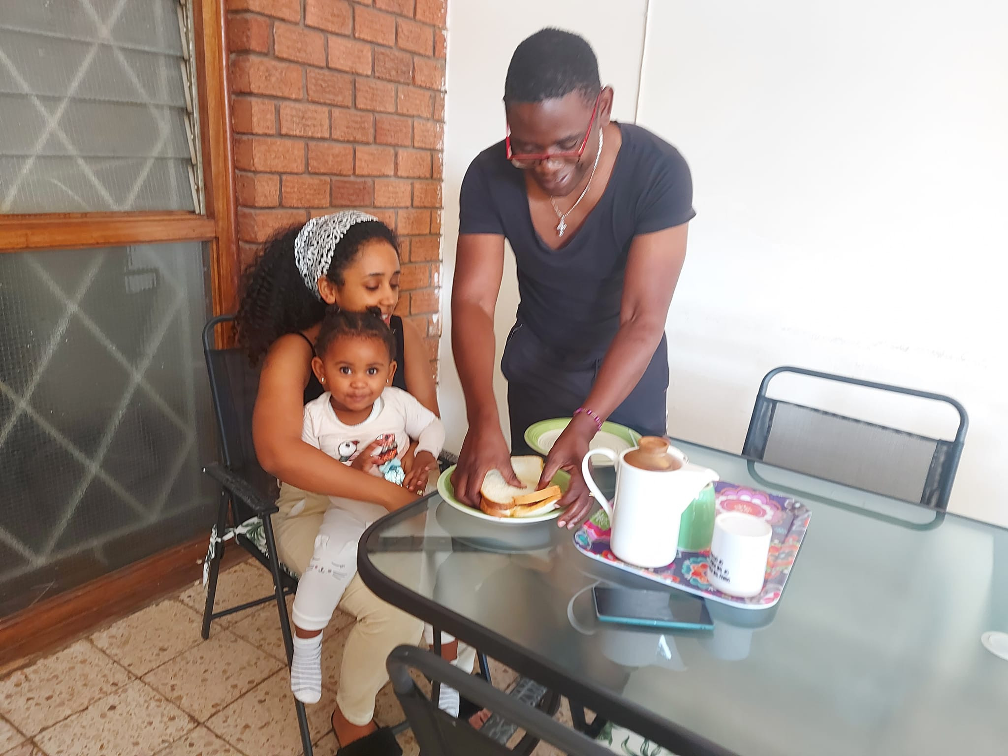 Zambian politician shares photos of him serving his wife breakfast 