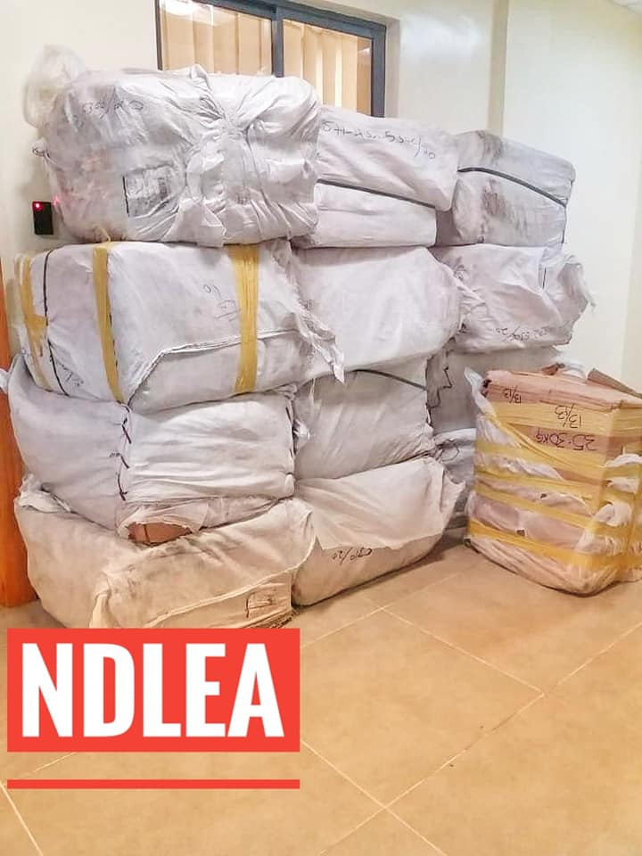 Seven arrested as NDLEA intercepts Tramadol, cash consignments from Pakistan, Austria, Italy at Lagos airport