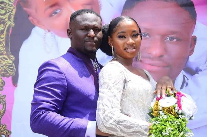 Former secondary school teacher marries his former student in Delta (photos)