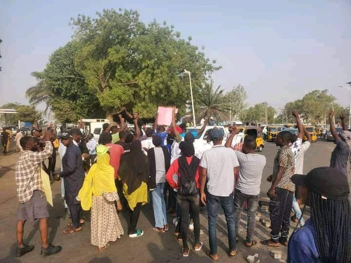 ASUU strike: Nigerian students protest in Abuja and others (photos)