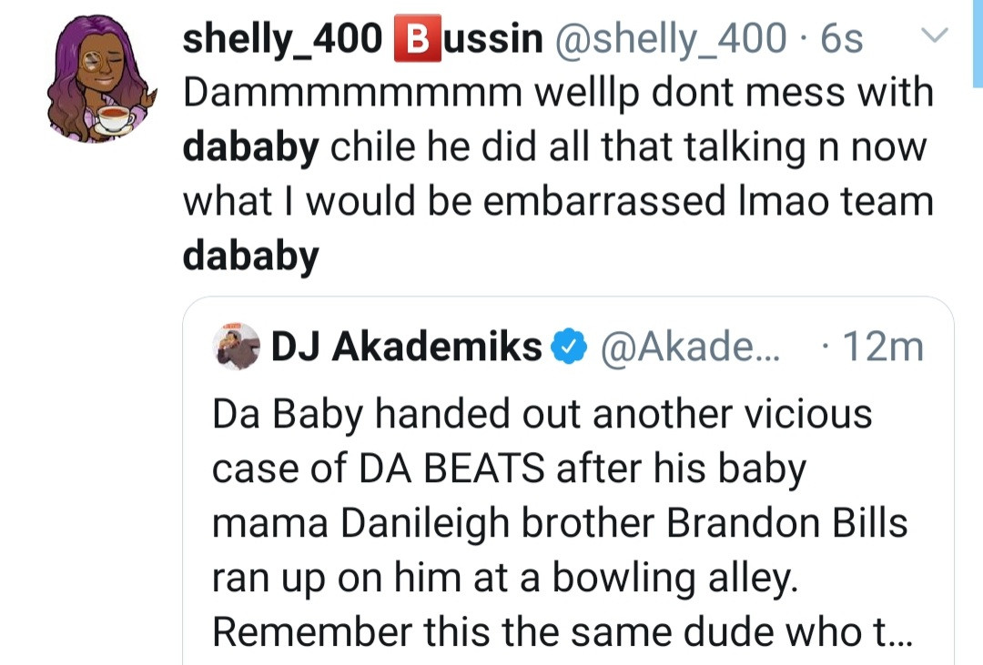 DaBaby beats up his baby mama, DaniLeigh