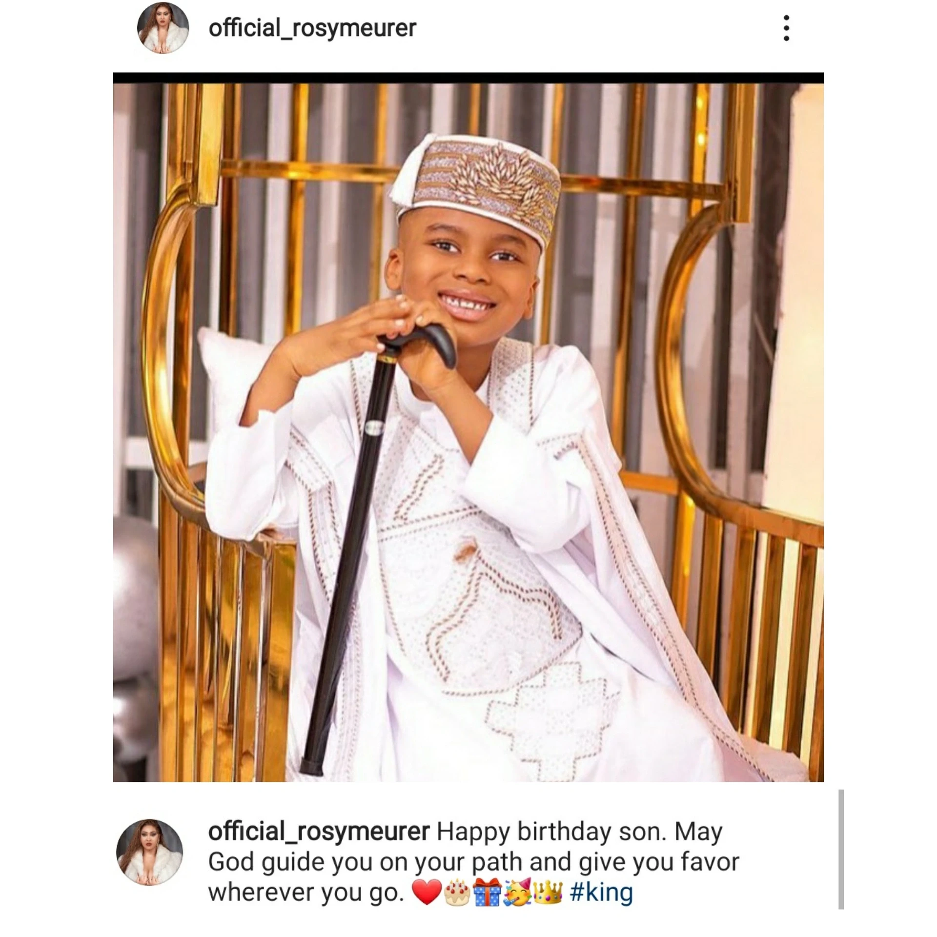 Rosy Meurer wishes Tonto Dikeh