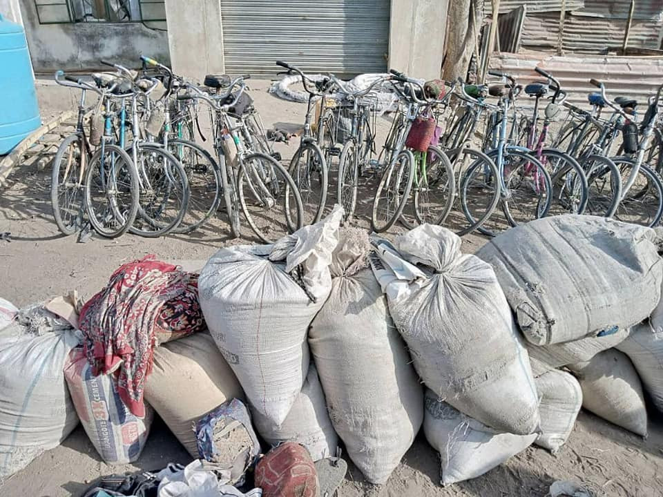 Troops neutralize Boko Haram insurgents on Nigeria/Cameroon borders, recover large quantity of bicycles, assorted food materials 