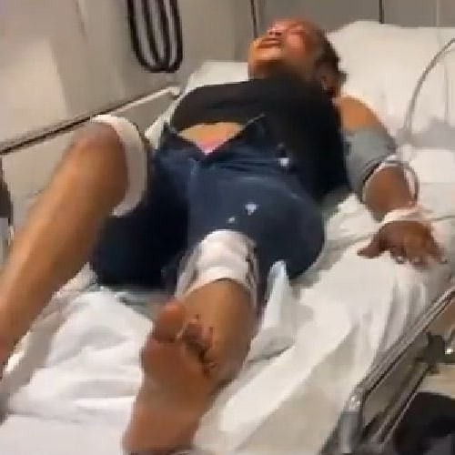 Timaya arrested after being accused of hit-and-run incident that left woman bleeding in a hospital (video)