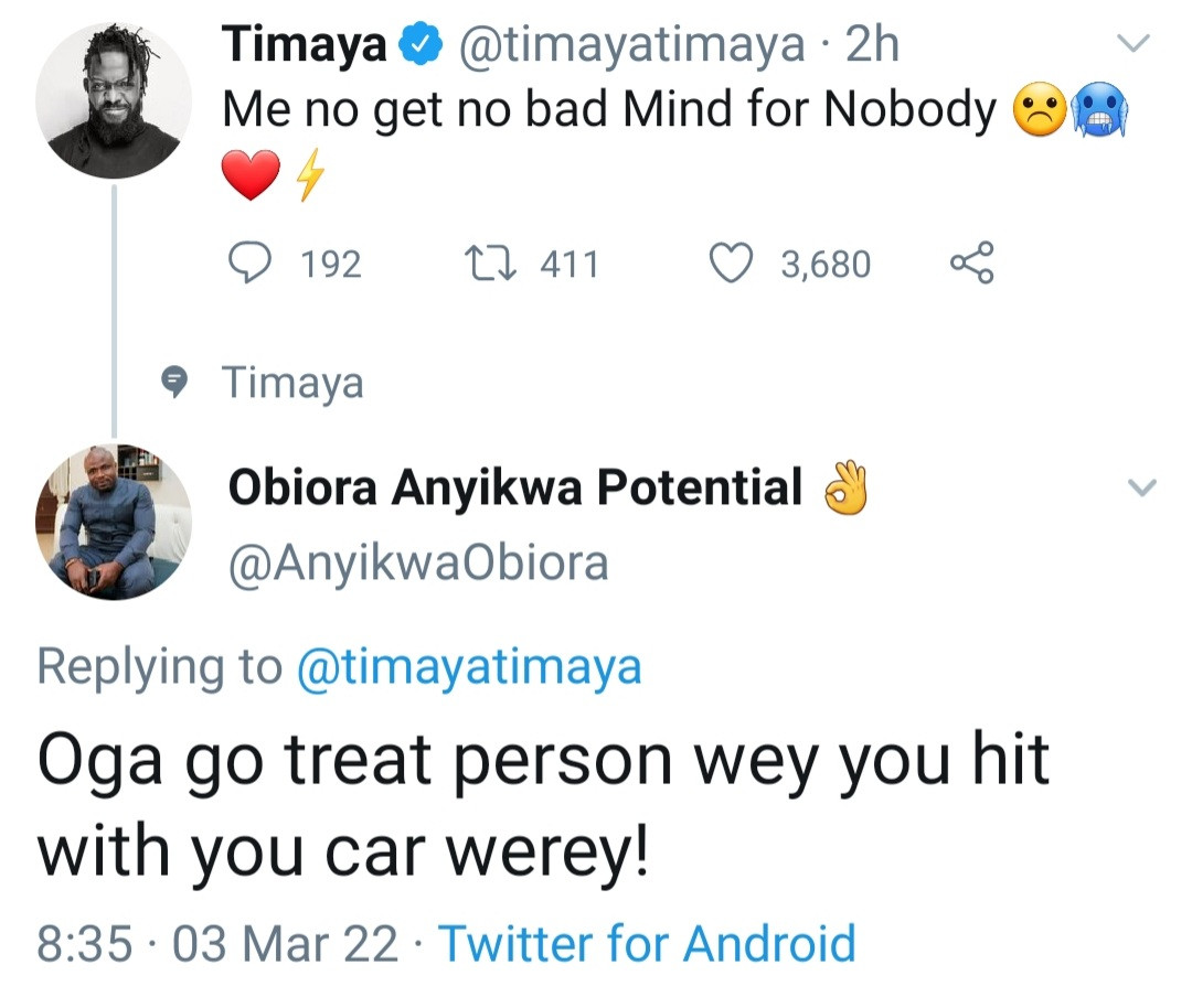 Timaya arrested after being accused of hit-and-run incident that left woman bleeding in a hospital (video)