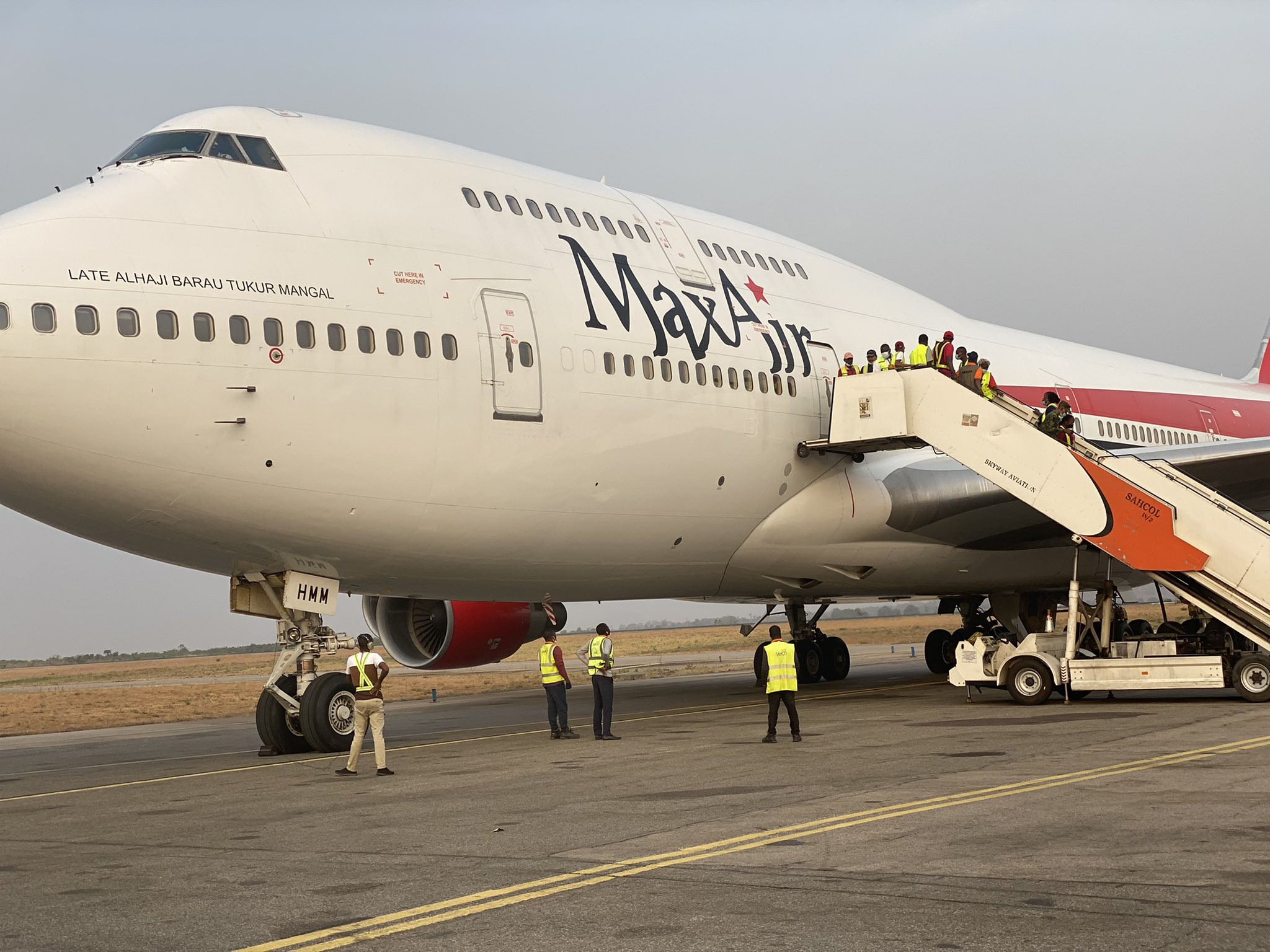 First batch of Nigerians from Ukraine arrive Abuja (photos)