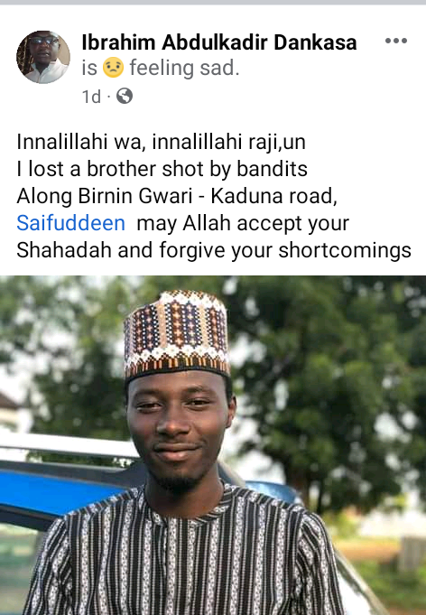 Terrorists kill 5, burn tanker laden with 33,000 litres of fuel on Birnin-Gwari-Kaduna highway 