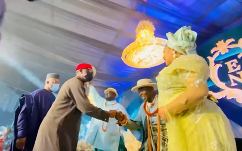 Guests barred from spraying money as Kogi politician Natasha Akpoti weds Warri Chief, Emmanuel Uduaghan (photos/Video)