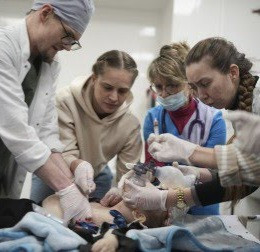 Parents in tears after their 18-month-old baby is killed in Russian shell attack (photos)