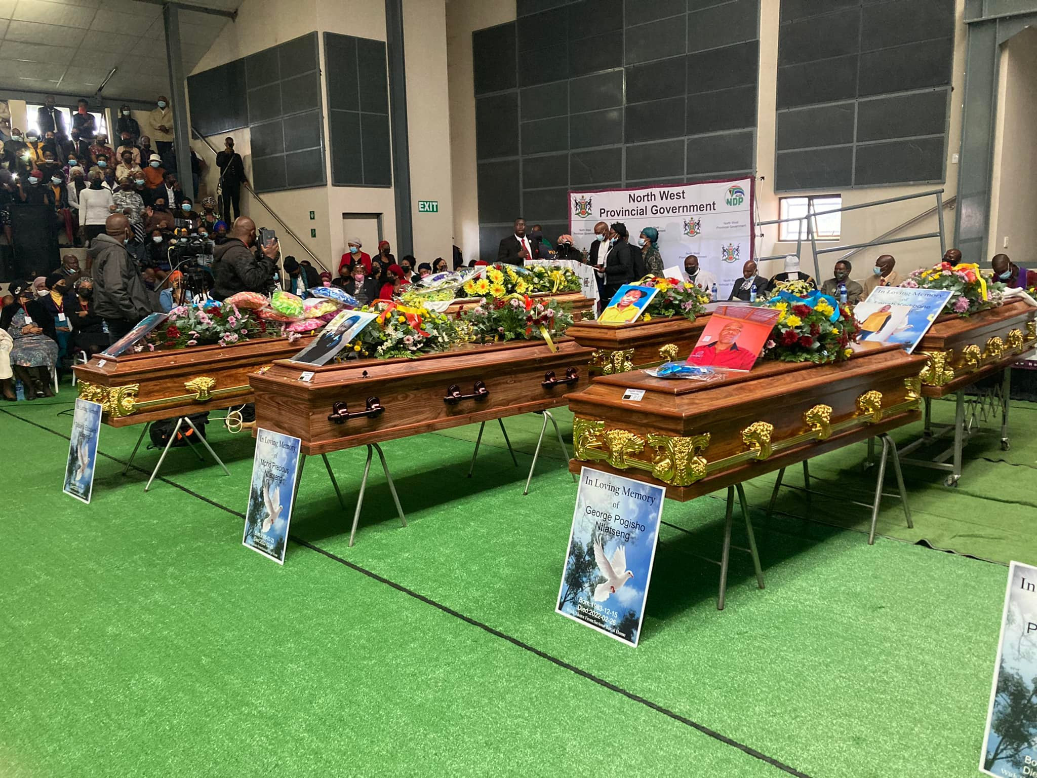 15 family members killed in horrific motor accident laid to rest in South Africa 