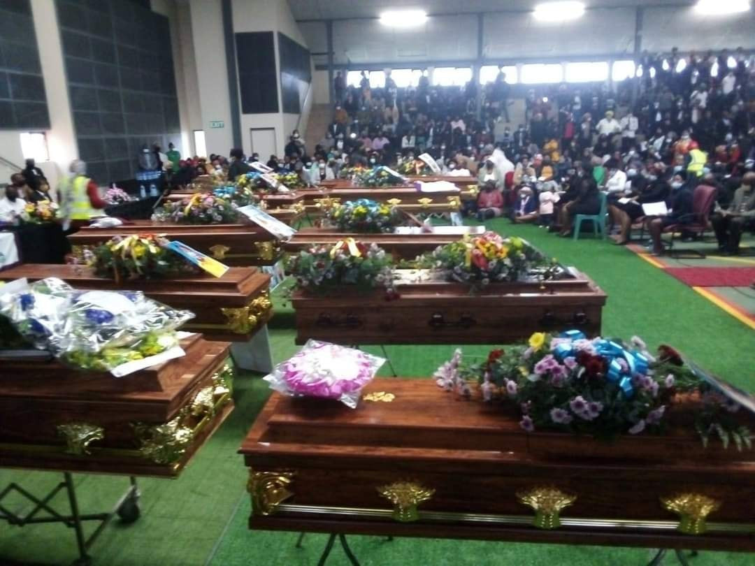 15 family members killed in horrific motor accident laid to rest in South Africa 