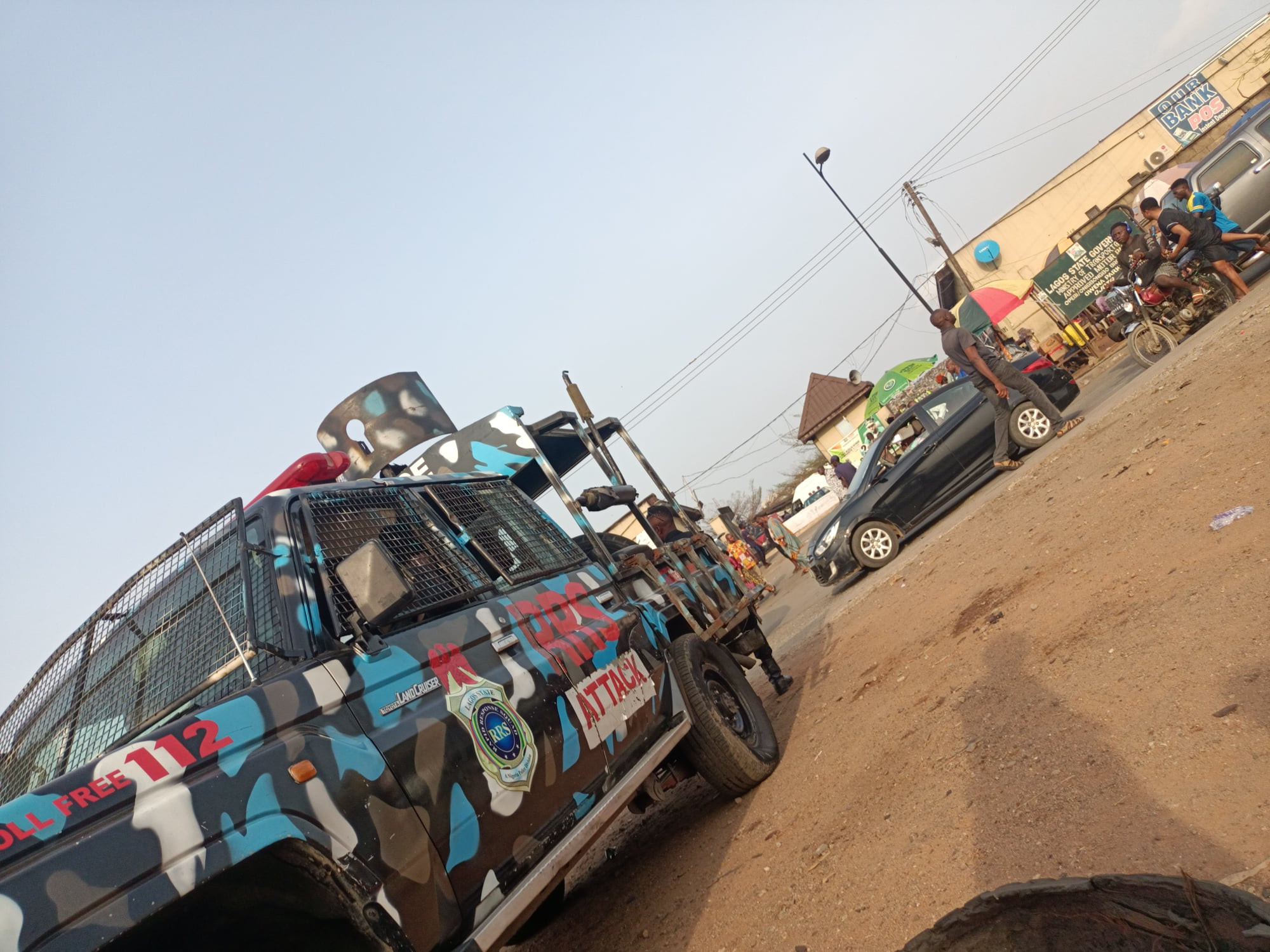 #JusticeForBamise: Military and police prevent youth protest at Gani Fawenhimi Park