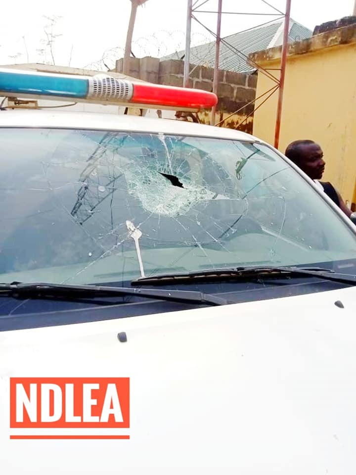 7 officers injured, vehicle damaged as NDLEA arrests Taraba drug kingpin