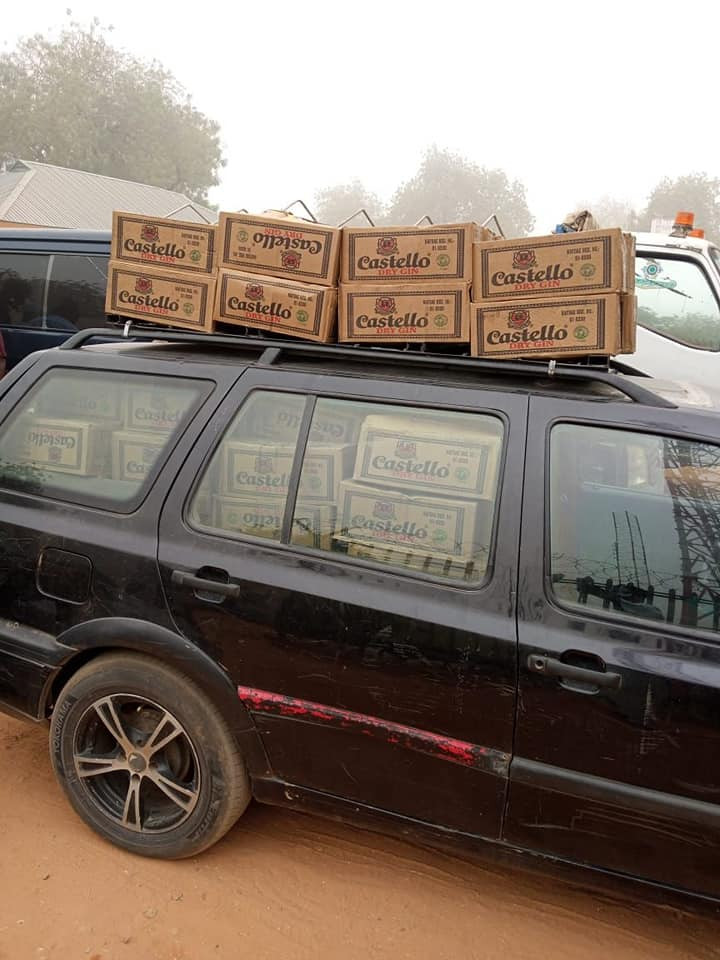 Hisbah seizes over 200 cartons of alcoholic drinks in Kebbi (photos)