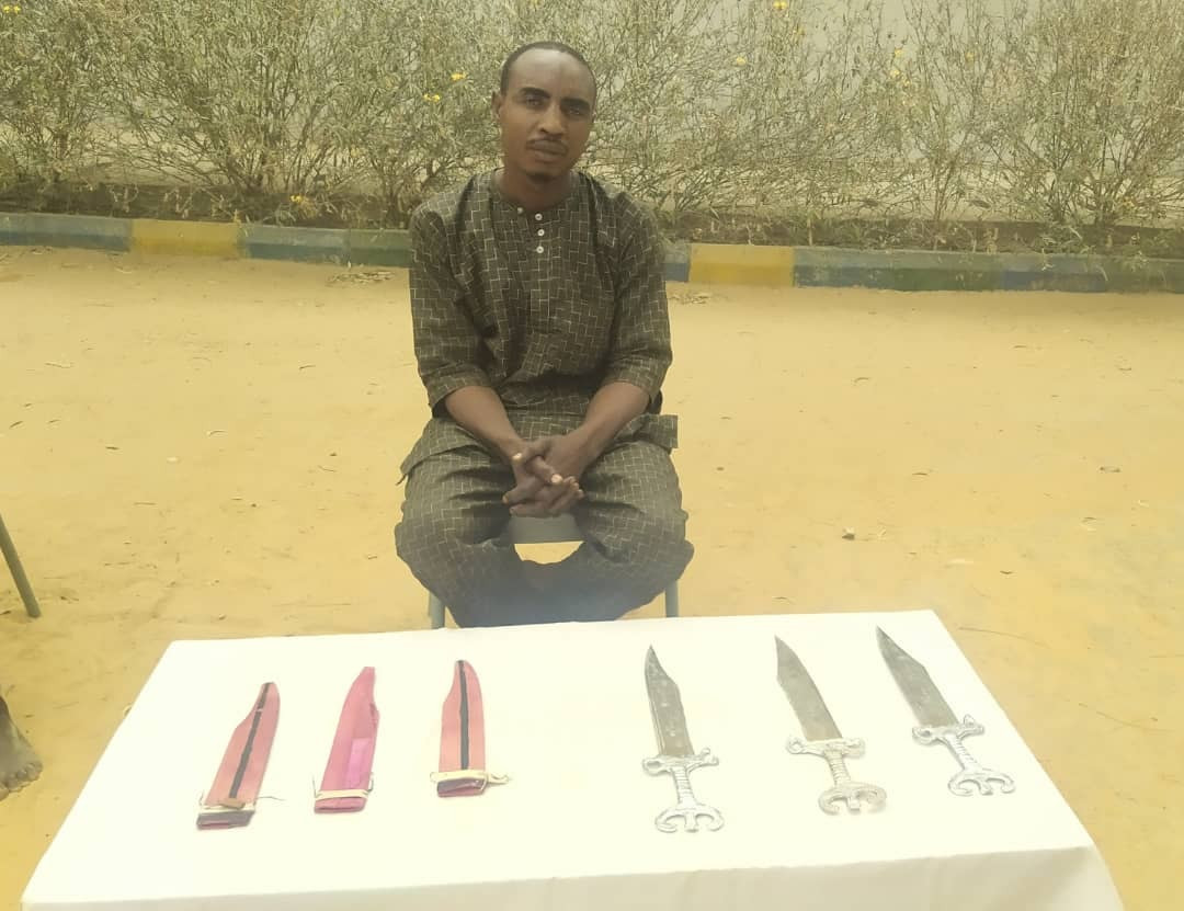 Police arrest armed robbery suspects who stabbed man and made away with his phone in Kano 