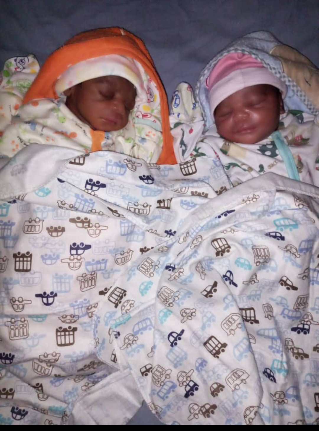 Nigerian couple welcome twins after 18 years of waiting 