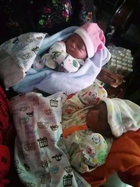 Nigerian couple welcome twins after 18 years of waiting 