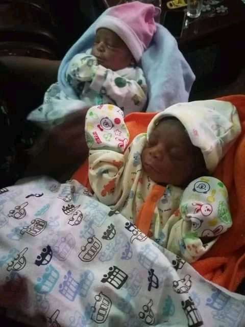 Nigerian couple welcome twins after 18 years of waiting 