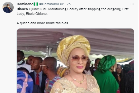 Twitter users react to clash of Mrs Obiano and Bianca Ojukwu at Gov Charles Soludo