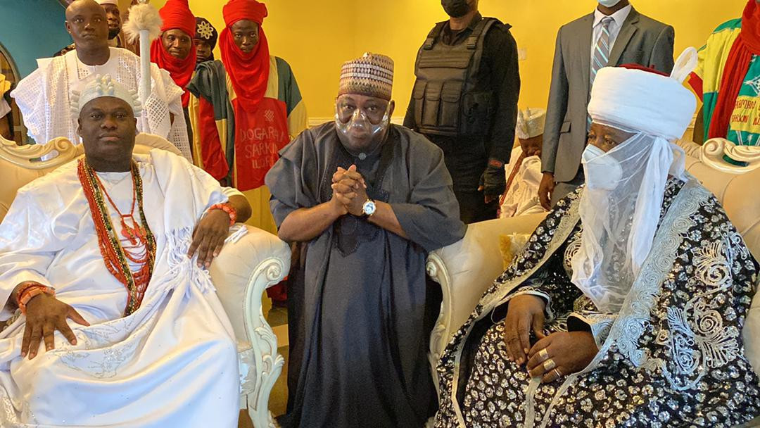 Emir of Ilorin and Ooni of Ife bless Dele Momodu