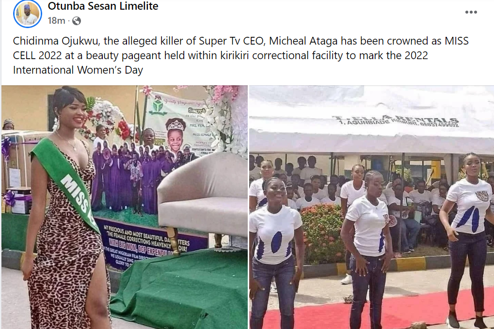 Alleged killer of SuperTV CEO, Chidinma Ojukwu crowned 