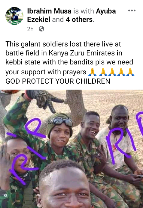 Bandits kill 13 soldiers, five policemen in Kebbi (photos) 